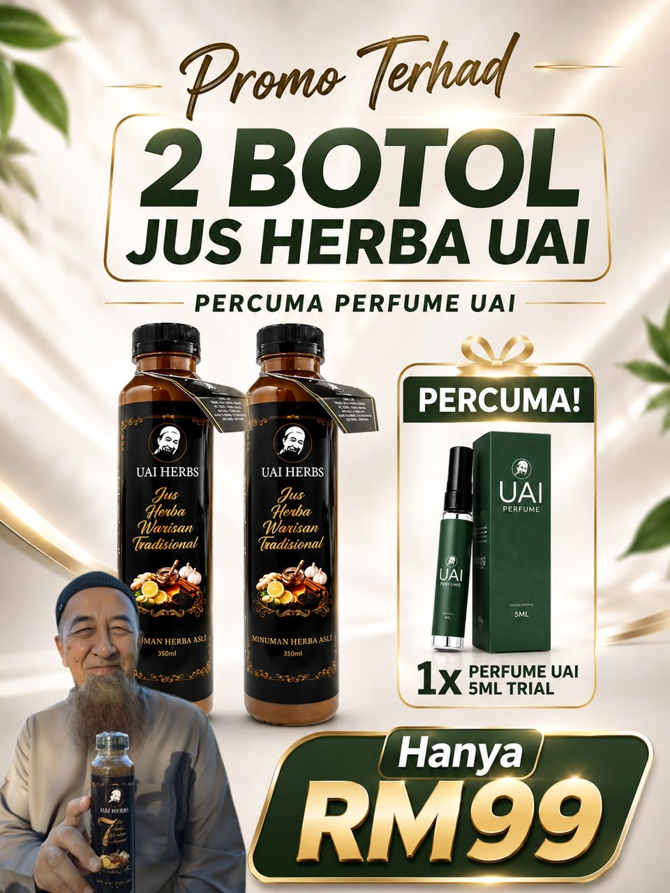 Pakej RM99 Set Ikhtiar Jus UAI Herbs